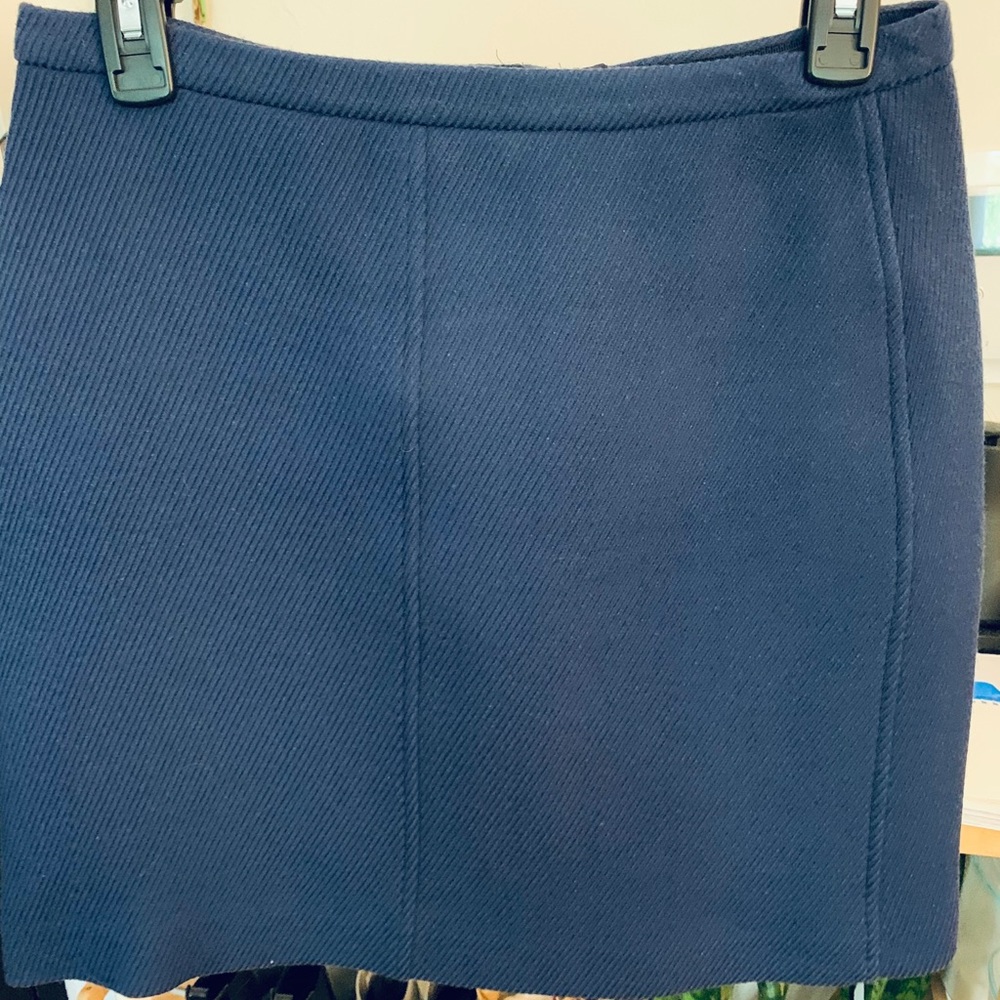 Massimo Dutti wool mini skirt